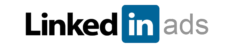 Logo do LinkedIn Ads, plataforma de anúncios usada pela Gera Leads para geração de leads B2B
